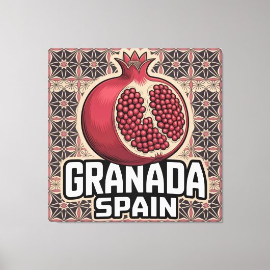 Toile Sticker Grenade Espagne grenade (Recto)