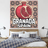 Toile Sticker Grenade Espagne grenade (Insitu(Chambre))