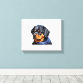 Toile Sticker pour chien (Insitu (Plancher de Bois))