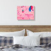 Toile Sticks, The Rose, 1933 by Wassily Kandinsky (Insitu(Chambre))