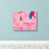 Toile Sticks, The Rose, 1933 by Wassily Kandinsky (Insitu (Plancher de Bois))