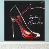 Toile Stiletto et bar à vin (Insitu (Plancher de Bois))