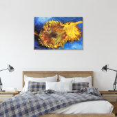 Toile Still Life Two Cut Sunflowers par Vincent van Gogh (Insitu(Chambre))
