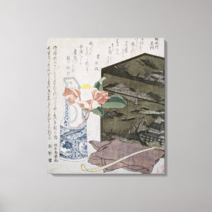 Toile Still Life with a Camelia, c.1820