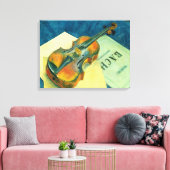 Toile Still Life with a Violin, 1921 (Insitu(Salon))