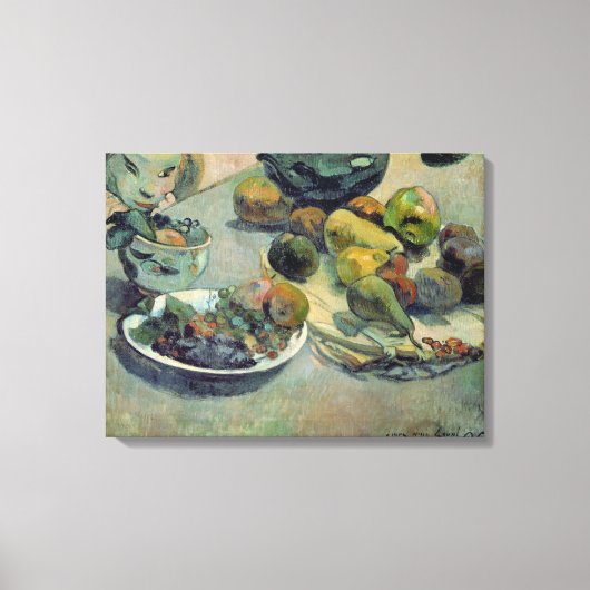 Toile Still Life with Fruit, 1888 (Recto)