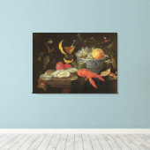 Toile Still Life with Fruit and Shell Fish, 1653 (Insitu (Plancher de Bois))