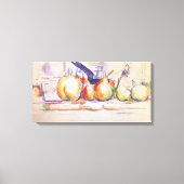 Toile Still Life with Saucepan par Paul Cezanne (Recto)