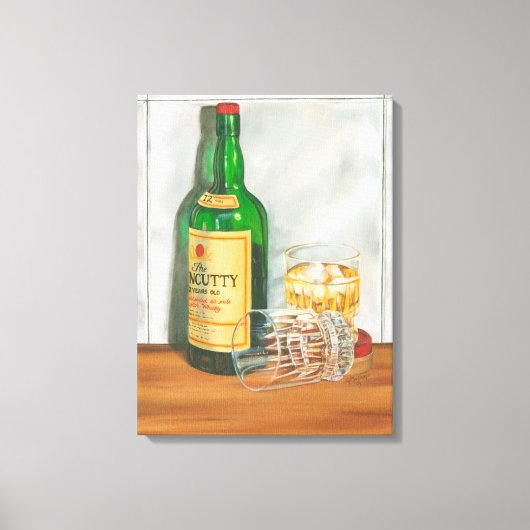 Toile Still Life with Scotch par Jennifer Goldberger (Recto)