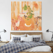 Toile Stillleben mit Bronzekopf (Insitu(Chambre))