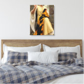 Toile Stitching the Standard par Edmund Leighton (Insitu(Chambre))