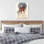 Toile Stockage de remplissage père Noël au bord (Insitu(Chambre))