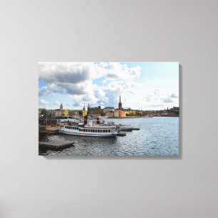 Toile Stockholm Suède vue