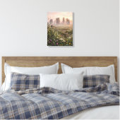 Toile Stonehenge Dawn Mist Tall Grass Art (Insitu(Chambre))