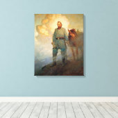 Toile Stonewall Jackson par N. C. Wyeth (Insitu (Plancher de Bois))