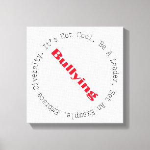 Toile Stop Bullying-Outline by Shirley Taylor