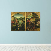 Toile Stories of S.S. Peter et Paul Altarpiece (Insitu (Plancher de Bois))