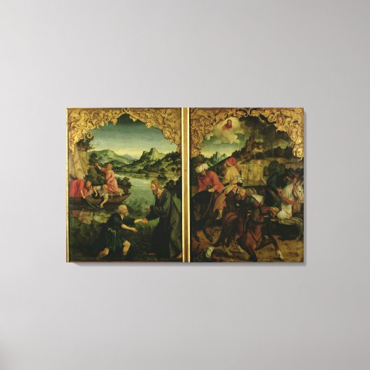 Toile Stories of S.S. Peter et Paul Altarpiece (Recto)