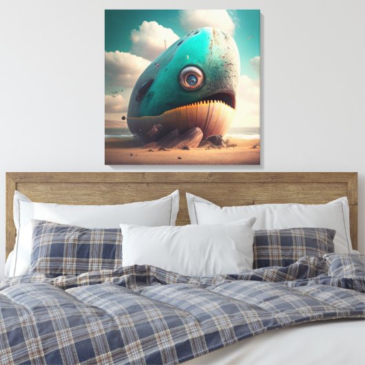 Toile Strange Whale (Insitu(Chambre))