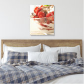 Toile Strawberry Dessert With Fresh Yogurt (Insitu(Chambre))