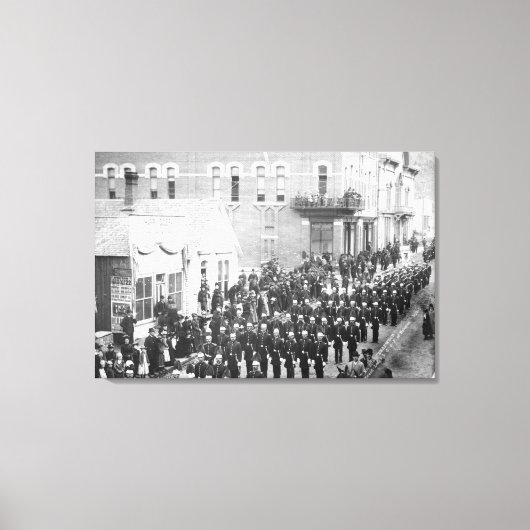 Toile Street Parade in Deadwood, SD Photographie (Recto)