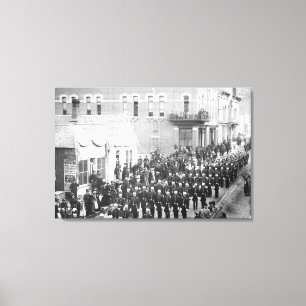 Toile Street Parade in Deadwood, SD Photographie