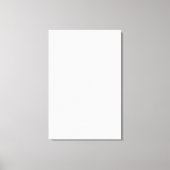 Toile Stretched Canvas Print (Recto)