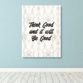 Toile Stretched Canvas Print (Insitu (Plancher de Bois))