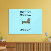 Toile Stretched Canvas Print (Insitu(Salon))