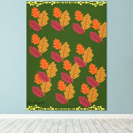 Toile Stretched Canvas Print (Insitu (Plancher de Bois))