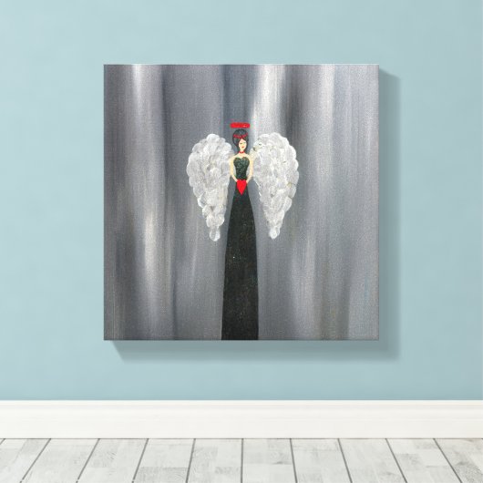 Toile Stretched Canvas Print (Insitu (Plancher de Bois))