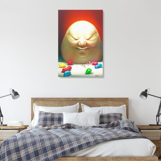 Toile Stretched Canvas Print (Insitu(Chambre))