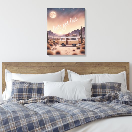 Toile Stretched Canvas Print (Insitu(Chambre))