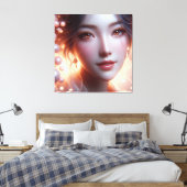 Toile Stretched Canvas Print (Insitu(Chambre))