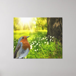 Toile Stretched Canvas Print