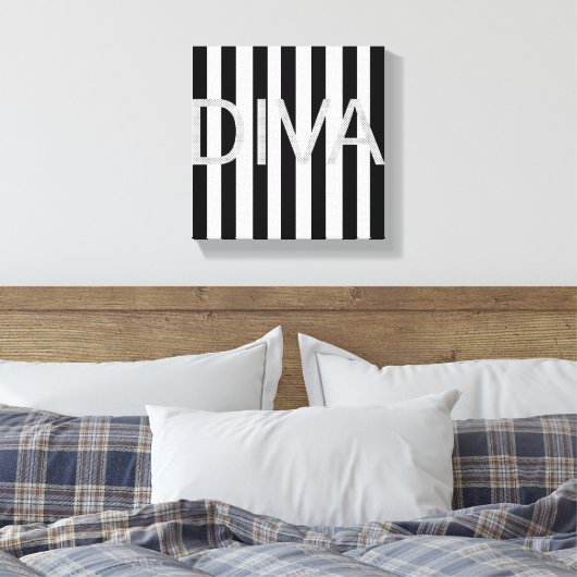 Toile Stretched Canvas Print (Insitu(Chambre))