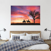 Toile Stretched Canvas Print (Insitu(Chambre))