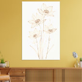 Toile Stretched Canvas Print (Insitu(Salon))