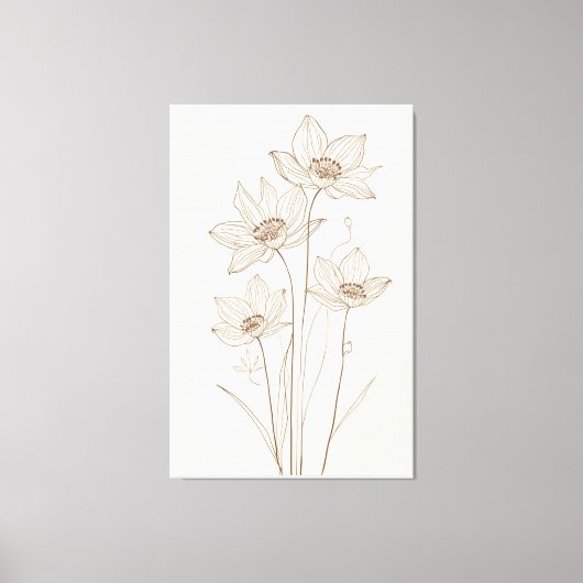 Toile Stretched Canvas Print (Recto)
