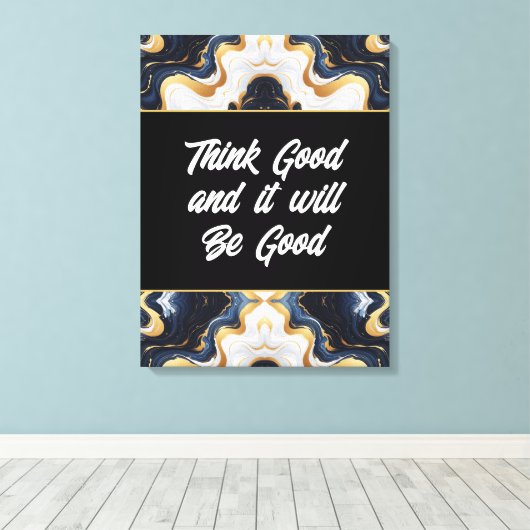 Toile Stretched Canvas Print (Insitu (Plancher de Bois))