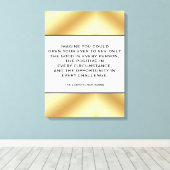 Toile Stretched Canvas Print (Insitu (Plancher de Bois))