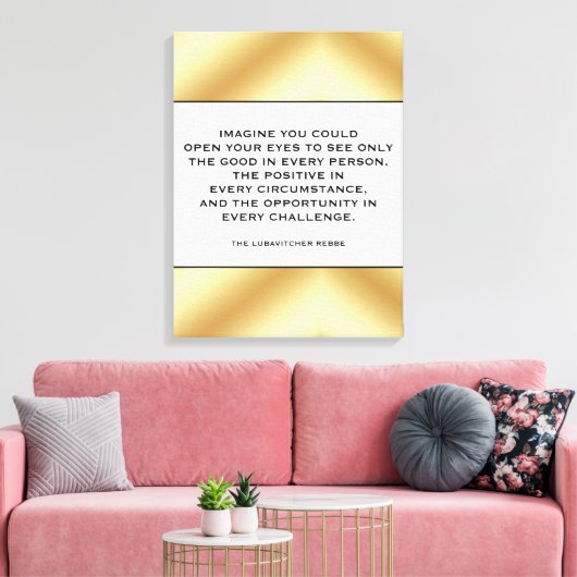 Toile Stretched Canvas Print (Insitu(Salon))