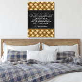Toile Stretched Canvas Print (Insitu(Chambre))