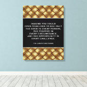 Toile Stretched Canvas Print (Insitu (Plancher de Bois))