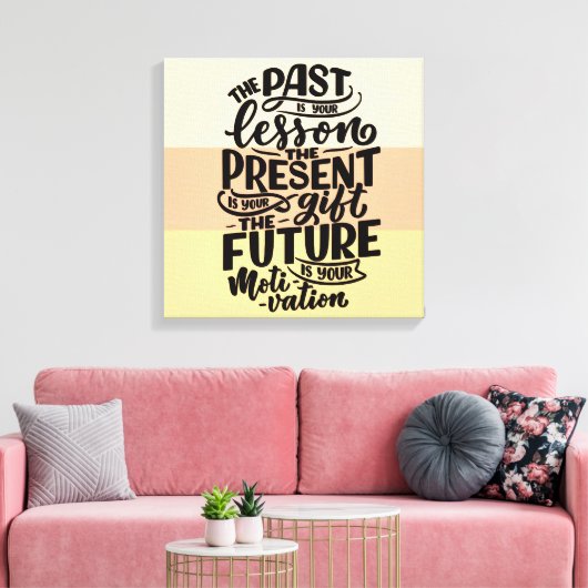 Toile Stretched Canvas Print (Insitu(Salon))