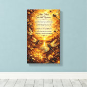 Toile Stretched Canvas Print (Insitu (Plancher de Bois))