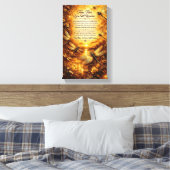 Toile Stretched Canvas Print (Insitu(Chambre))