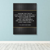 Toile Stretched Canvas Print (Insitu (Plancher de Bois))