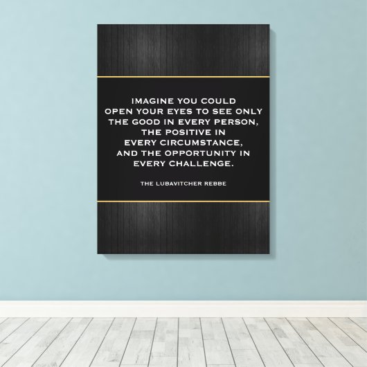 Toile Stretched Canvas Print (Insitu (Plancher de Bois))