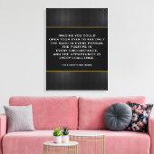 Toile Stretched Canvas Print (Insitu(Salon))